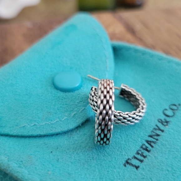 Tiffany & Co. Jewelry Tiffany Co Somerset Small Hoop Earrings